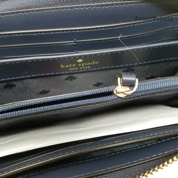 Camel Neda Spice Things Up Wallet Kate Spade Blue - Picture 12 of 14